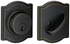 Schlage B60N-CAM Single Cylinder Keyed Entry Grade 1 Deadbolt Bronze New. Price: $51.57.