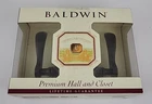 New Baldwin Wave Lever Venetian Bronze Finish Door Handle Passage Function. Price: $49.99.