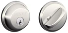 Schlage B60T Nickel Single Cylinder Grade 1 Deadbolt With Tapered Latch New. Price: $66.36.