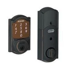 Schlage BE469ZP CAM716 Connect Smart Deadbolt Aged Bronze Z-wave Plus Enabled New. Price: $184.99.