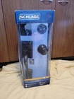 Schlage F60 V Add 716 Geo Front Entry Handle Set Aged Bronze Deadbolt Door Lock Open. Price: $85.00.