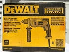 New Dewalt DWD220 1/2" Vsr Variable Speed Pistol Grip Drill. Price: $130.00.
