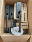 Kwikset 973HFLSQTV1 Halifax Lever Non-turning Dummy Interior Pack , Black New. Price: $70.00.
