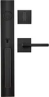 Front Door Lockset ET9500, Entrance Handleset With Single Cylinder Deadbolt New. Price: $60.00.