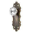 Antique Brass Dummy Knob Interior, Single Side Glass Closet Door... New. Price: $53.55.