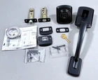 Kwikset Henley Single Cylinder Keyed Entry Exterior Only Handleset W/ Smartkey Open. Price: $54.31.