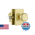 Starpy Gold Door Knobs, Passage Interior Handles For Hall,heavy Duty New. Price: $50.56.