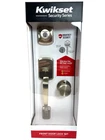 Kwikset Henley Entry Door Handleset W/ Deadbolt Lock & Round Knob 96870-185 New. Price: $59.95.