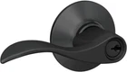 (lot Of 6) Schlage F51A 622 Accent Keyed Lever, Matte Black New. Price: $90.00.