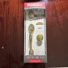 Kwikset Chelsea Front Entry Door Handleset Lock Polished Brass W/ Round Lever New. Price: $129.99.