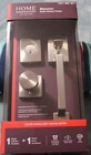 Home Decorators Bleecker Satin Nickel Door Handleset With Ridgeway Interior Knob New. Price: $59.95.