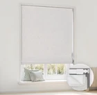 Lazblinds No Tools Drill Cordless Roman Shades For Windows, Blackout Thermal Open. Price: $24.99.
