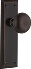 Nostalgic Warehouse New York Door Knob Plate Double Dummy Surface Bronze Open. Price: $139.00.