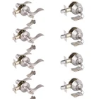 Gobrico Keyed-alike Entry Door Lever And Deadbolt Locksets (single Cylinder Open. Price: $105.92.