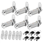 Sissinda Cam Locks Rv Storage Keyed Alike, 1-1/2" Fits 1-1/4" Inch 6PACK New. Price: $53.06.