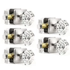 Orger Passage Door Knobs,modern Glass Keyless Stain Nickel Interior Open. Price: $62.36.