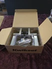 Kwikset Halifax Square Door Handle Keyed Entry Lever Lock Satin Nickel 97402-810 New. Price: $30.00.