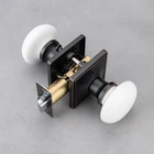 Ncl White Door Knobs, Interior, Porcelain Square Levers, Oil R... New. Price: $49.53.