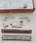 Baldwin Richland Multi Point Trim Set Door Handle Satin Nickel MP011.056.FD6 New Open. Price: $98.46.
