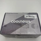 Coolnews 1 Pack Crystal Glass Door Knob Interior Square Handle Open. Price: $19.66.