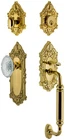 Nostalgic Warehouse Viccvi Eset 234 Cg Vintage Crystal Sectional - Brass New. Price: $491.25.