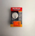 Kwikset Uptown Milan Satin Nickel Single Cylinder Deadbolt Smartkey Door Lock New. Price: $19.99.
