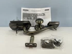 Schlage FE285 Camelot Front Entry Handleset Antique Brass 609 Georgian Knob A+ Open. Price: $52.25.