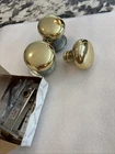 Baldwin Dummy Door Set, Polished Brass, Round 3 Used. Price: $45.00.