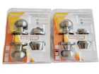 2 Schlage JC60 V Str 619 Single Cylinder Keyed Entry Lock Deadbolt, Satin Nickel New. Price: $94.09.