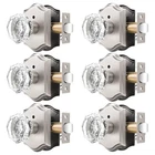 Orger Octagonal Crystal Door Knobs 6 Pack, Interior Privacy Handle For B... New. Price: $169.38.