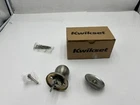 Qty Kwikset 96040-139, 604P 15 V1 Interior Pack Polo Door Knobs Satin Nickel Open. Price: $21.24.