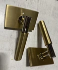 New Emtek Select 5212 Modern Privacy Leverset Rectangular Rosette Right Hand US4. Price: $140.00.