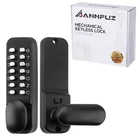 Annfuz Full Mechanical Keyless Entry Door Handle Lock With Keypad,singlesided... New. Price: $101.33.