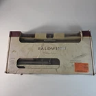 Baldwin Prestige Series Avendale Handleset With Alcott Knob Satin Nickel Open. Price: $109.87.