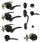 Oil Rubbed Bronze Door Handle Lock Lever Knobs Keyed Passage Privacy Hardware New. Price: $11.99.