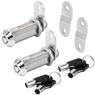 Sissinda Cam Rv Storage Locks Keyed Alike, 1-1/2" Fits 1-1/4" Max Door Thickn... New. Price: $26.08.