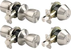 Brinks Bell Style Keyed Entry Door Knob And Single Cylinder Deadbolt Set, 2-PA New. Price: $64.79.