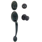 Designers Impressions Oil Rubbed Bronze Entry Handleset W/ Salem Door Knob New. Price: $61.04.