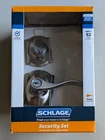 Schlage Accent Satin Nickel Deadbolt Keyed Entry Door Handle Combo Pack. New. Price: $55.84.