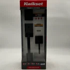 Kwikset 98180-020 Front Door Handleset Single Cylinder Iron Black New. Price: $149.99.
