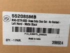 Signature Hardware 552087MB MNG-EXTR-5002 Brass Entry Door Set Black Matte Used. Price: $119.99.