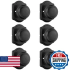 Goldenwarm No-turning Function Matte Black Dummy Door Knobs, Single Side Ha New. Price: $74.16.