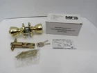Mfs Supply Polished Brass Entry Lock Keys 76667 Hardware Pack Door Kit Open. Price: $16.88.