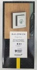 Baldwin Prestige Spyglass Square Deadbolt Door Lock Satin Nickel Smartkey Open. Price: $24.99.