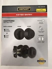 Defiant Keyed Entry Single Cylinder Bolt Doorknob New. Price: $18.00.