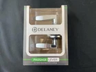 Delaney Passage Lever Doors Keyless Polished Chrome 501TT-MC-US26 Open. Price: $22.50.