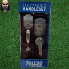 Toledo Electronic Door Handleset With Keypad Satin Nickel V160E Co/ca US15 New. Price: $105.99.