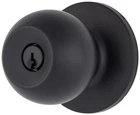 Brinks E2415 Raleigh Knob Set - Black Open. Price: $24.00.