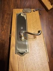 Baldwin 6939-030 Bristol Trim Mortise Handleset 6849 Lock Polished Brass Open. Price: $225.00.