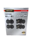 Defiant Hartford Deadbolts & Keyed Entry Door Knobs Matte Black 1009429120 Open. Price: $29.99.